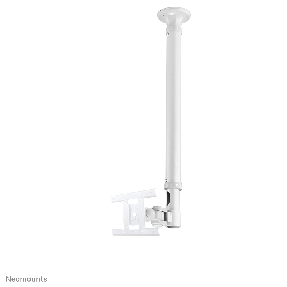 Neomounts FPMA-C100WHITE Support de plafond pour écran de 10-30" - h79-129 cm